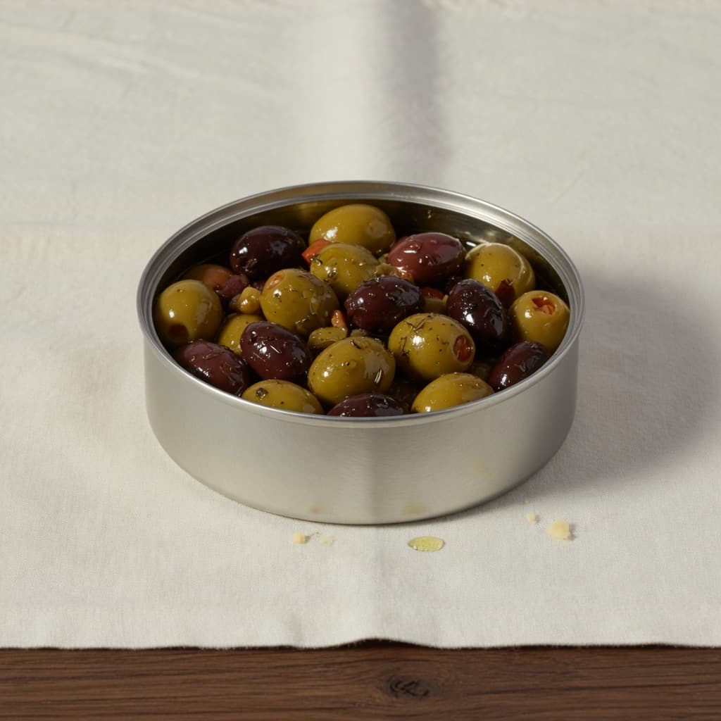 Маслини, кутия